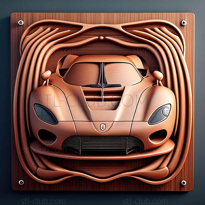 3D мадэль Koenigsegg CCX (STL)